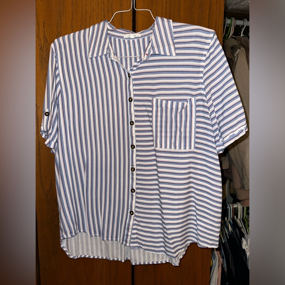 Striped Button Down